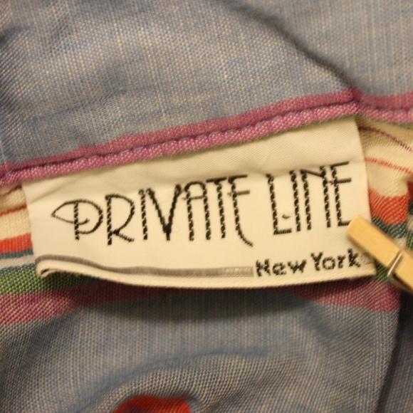 Vintage Private Line NY Shirt - Picture 6 of 7